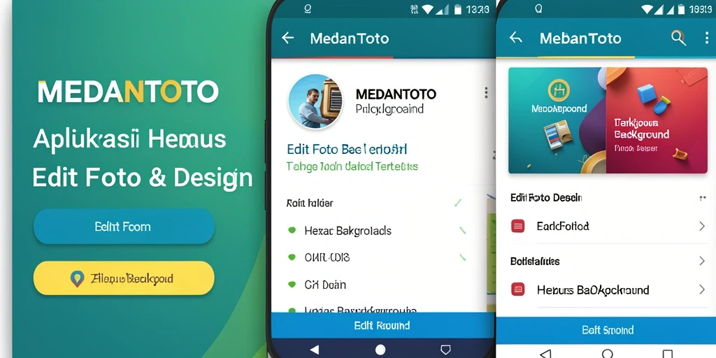 Tampilan antarmuka MEDANTOTO saat menghapus background gambar.