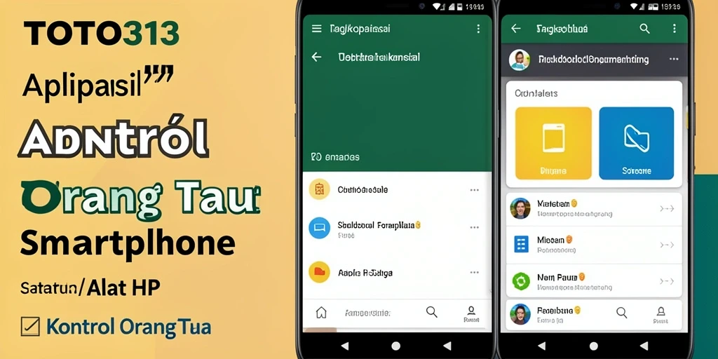 Antarmuka utama aplikasi TOTO313 yang mudah digunakan untuk kontrol orang tua.