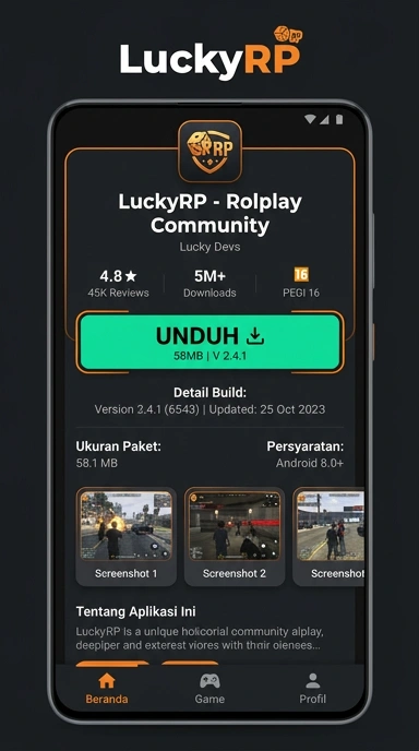 Unduh dan Instal APK luckyrp untuk Android di Indonesia